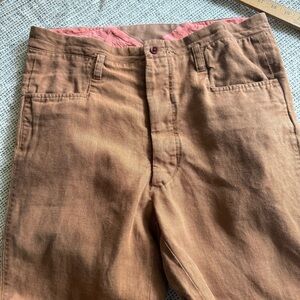 Sasquatchfabrix linen pants Made in Japan